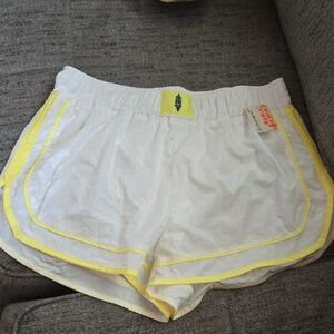 Free People Movement Varsity Blues Shorts